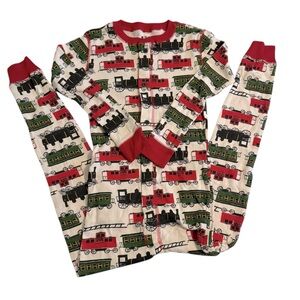 NEW Lazy One Flapjacks Train Pajamas